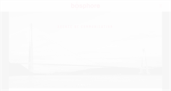 Desktop Screenshot of bosphore.fr